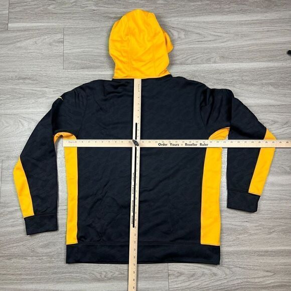 Los Angeles Rams Sweatshirt Mens Large Black Yellow Nike NFL Football Hoodie - Picture 14 of 16